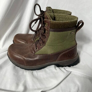 UGG Australia Eaglin Men's Duck Boots- Size 8 Green &‎ Brown
